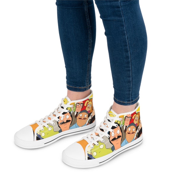 Bobs Burgers Shoes Women's High Top Sneakers