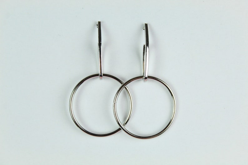 festival quadrat Minimalistic earings festivaloutfit silver-coloured earings statement earings earing
