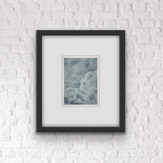 “Into The Blue” Cloud Print