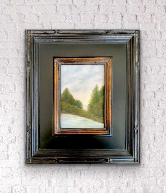 “Countryside Trails” Landscape Oil Painting.