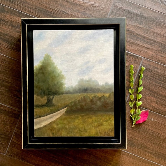 “A Road to home” Original Landscape Oil Painting