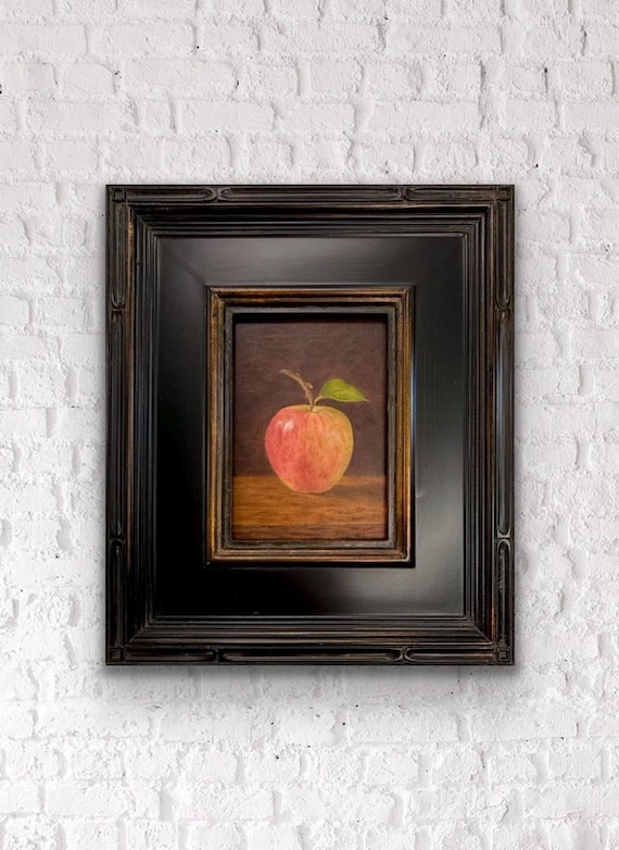 “Apple II” Still Life Oil Painting