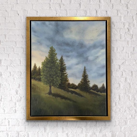 “Morning Light” Landscape Oil Painting