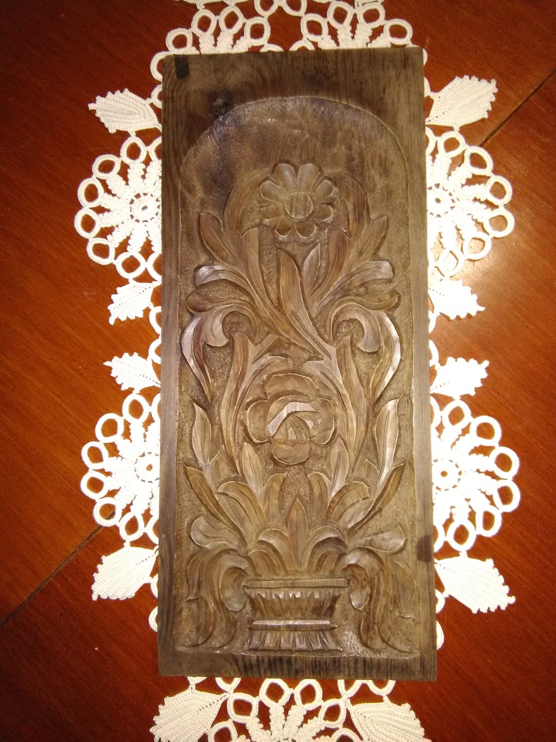 Wood Carving Wall Decoration Art Fretwork Wood Fretwork Etsy