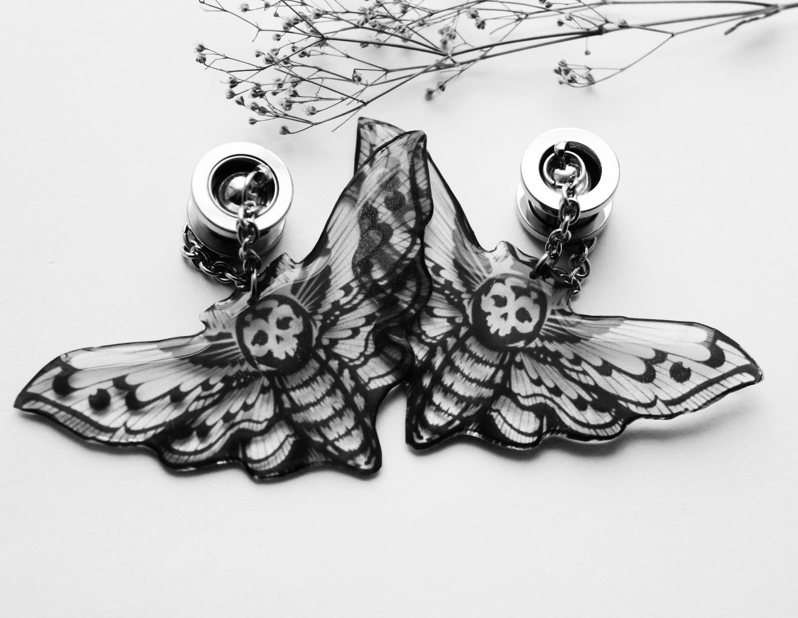 Ear Weight Dangle Plug Ear Plug and Tunnel 0g Plug 00g Plug Etsy