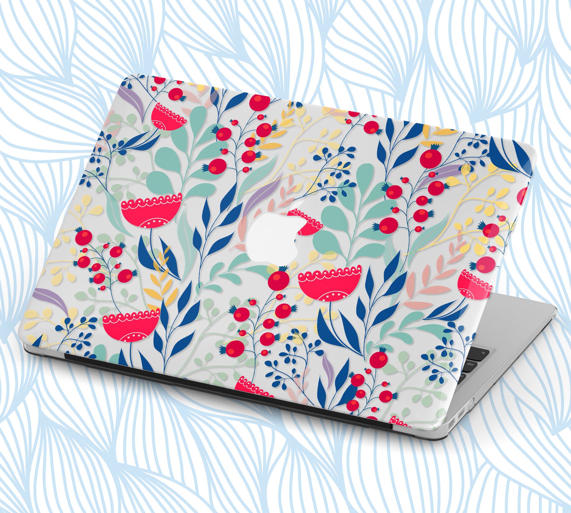Floral macbook case for macbook air 13 pro 13 retina 13 Etsy