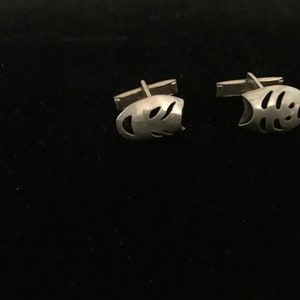 Vintage silver cufflinks