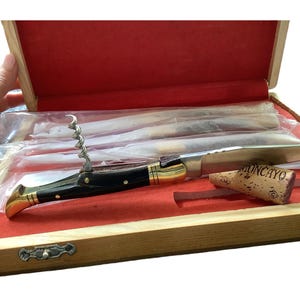 Laguiole-stijl set van 5 kurkentrekkerzakmessen