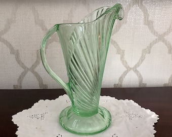 Vintage Art Deco Style Pitcher