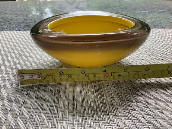 ヴィンテージ吹きガラスボウル - Etsy 日本