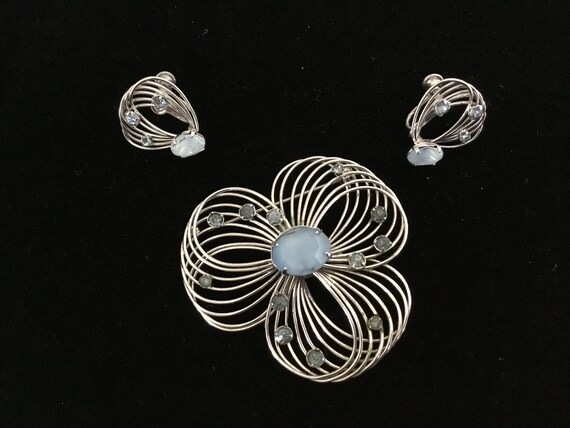 Bond Boyd brooch and earrings set