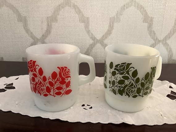 アンカーホッキング マグカップ2個セット - Etsy 日本