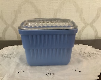 Vintage Fridge Leftover Dominion Glass