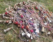 Witch Bells (two) Spell Witch Decor Pagan Decor Magic Home Protection Witchcraft Wicca Supplies Boho Decor Feng Shui