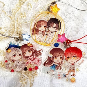 Mystic Messenger 2.5 Charms Seven Saeyoung Saeran Jumin Zen MC