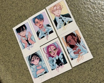 Alien Stage Ivan Till Mizi Sua Luka Hyuna Photocard Mini Print