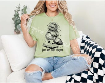 One more Chapter, t- shirt, bookish merch,