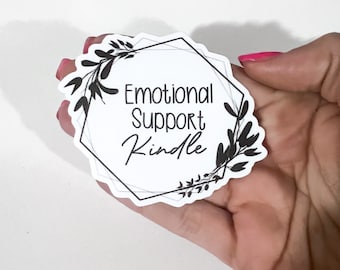 Sticker for Kindle, large bookish sticker, ereader waterproof sticker