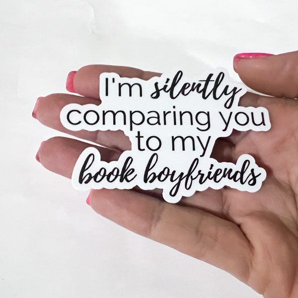 Comparing you to Book boys , kindle, ereader book reader, waterproof sticker