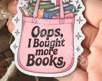 I bought another book sticker