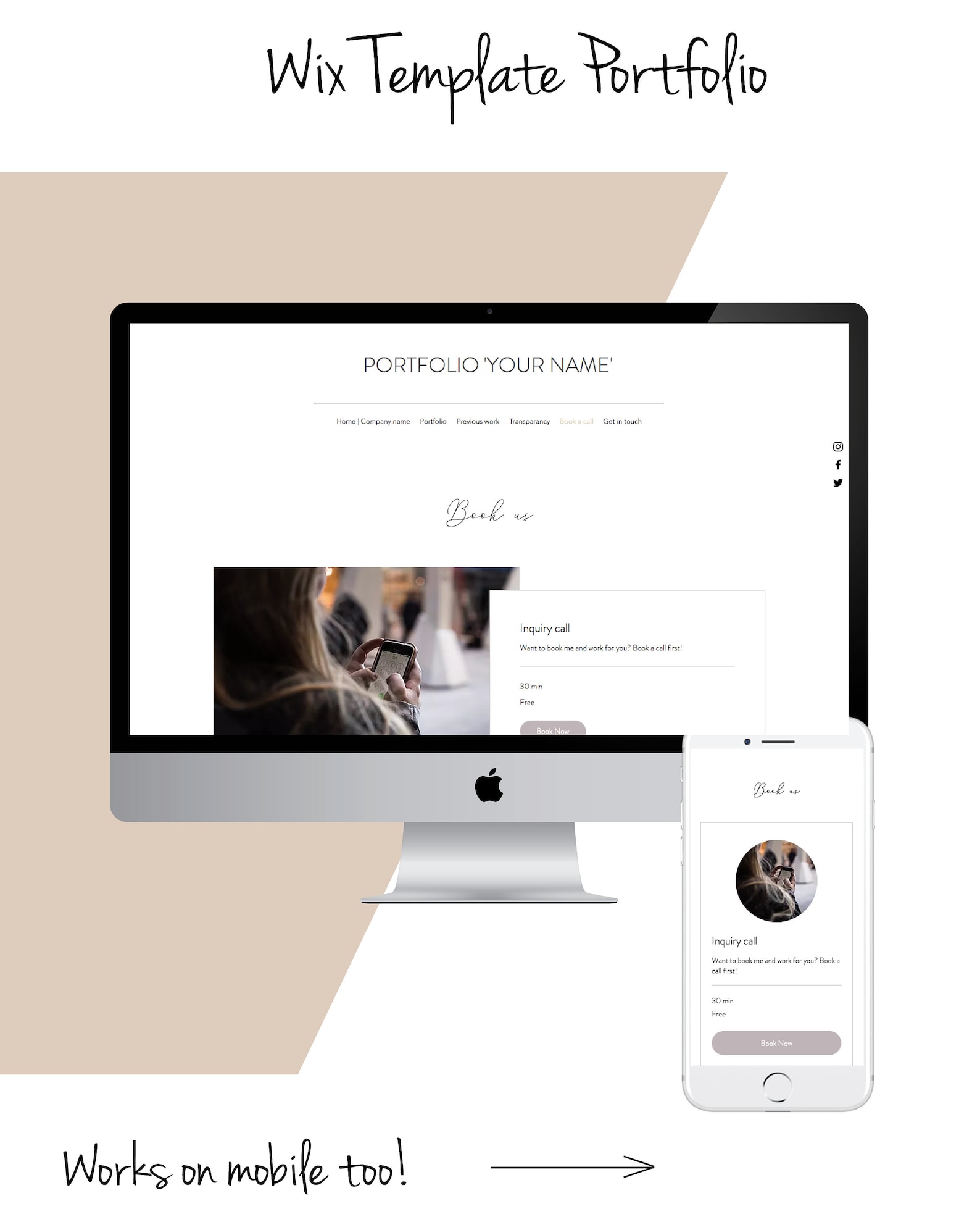 Wix Website Portfolio Template Customizable Portfolio Readytogo Live Wix Website Portfolio Template Customizable Portfolio Readytogo Live