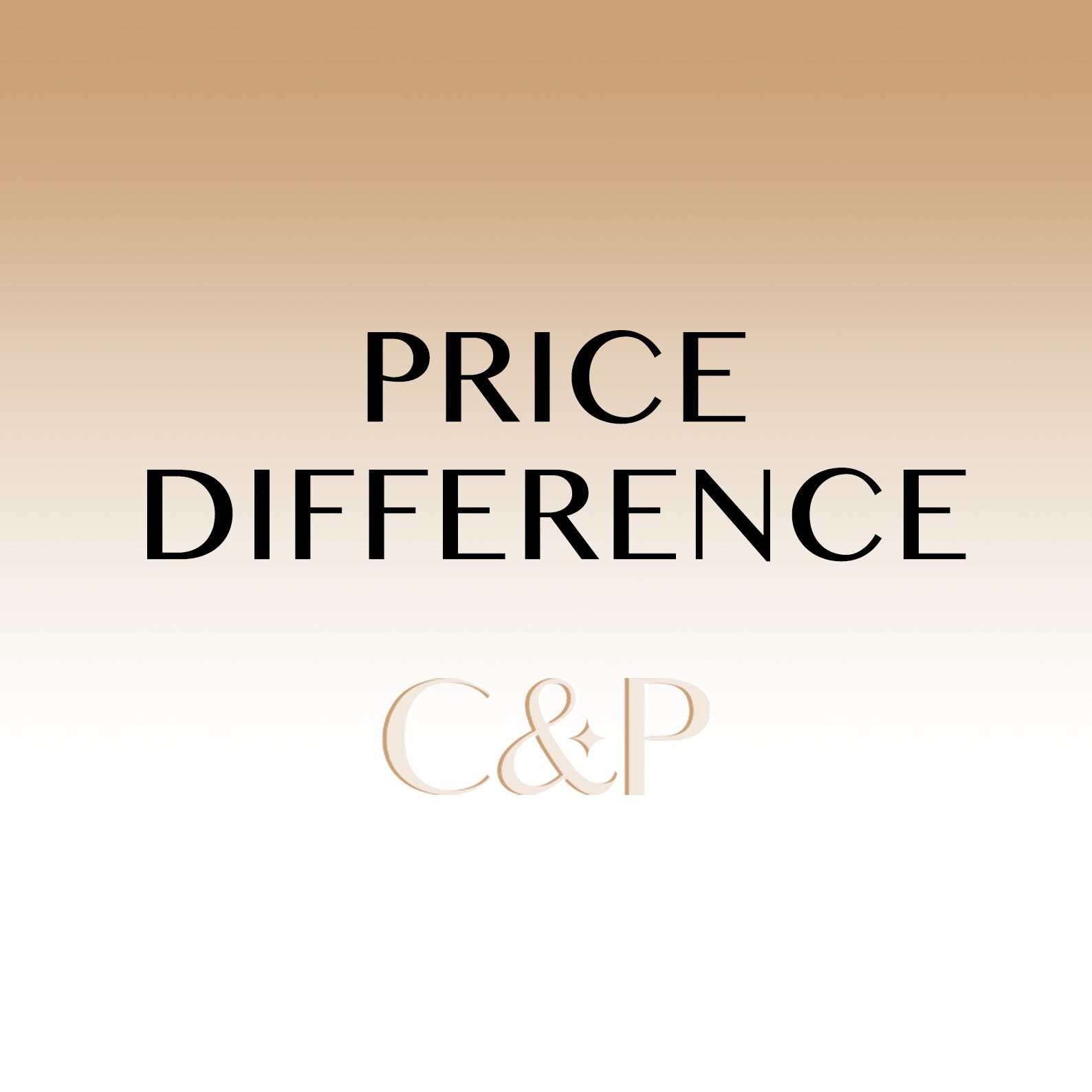 Price Difference Etsy