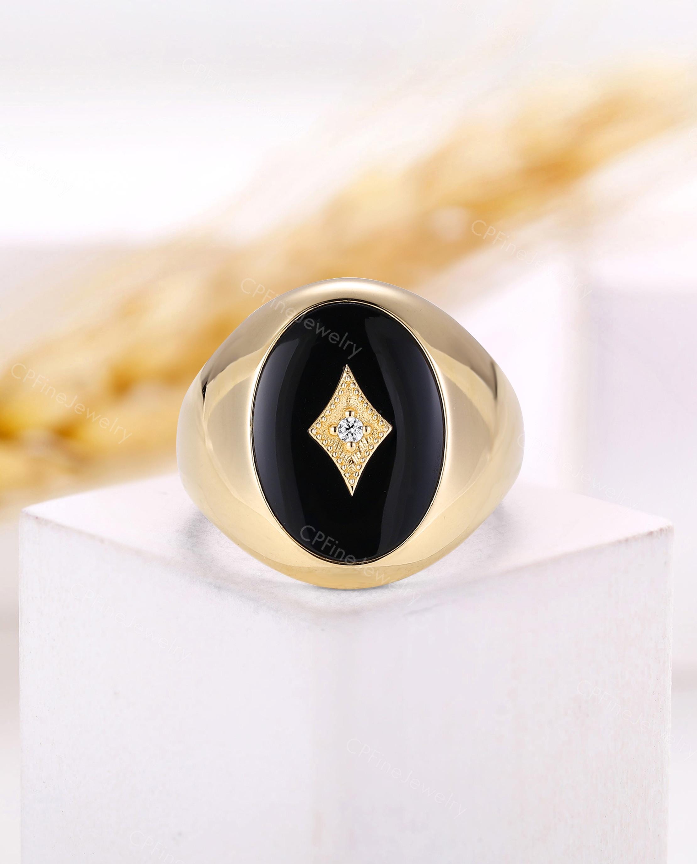 ★SENTIMENTS★ NO.470 [BLACK] RING Machine Knurled Texture Black Stainless Steel Band Ring