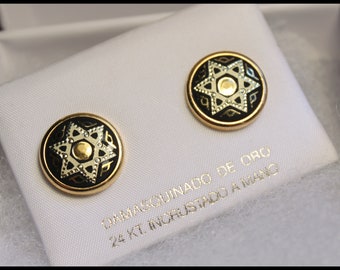 Handmade Damascene Earrings