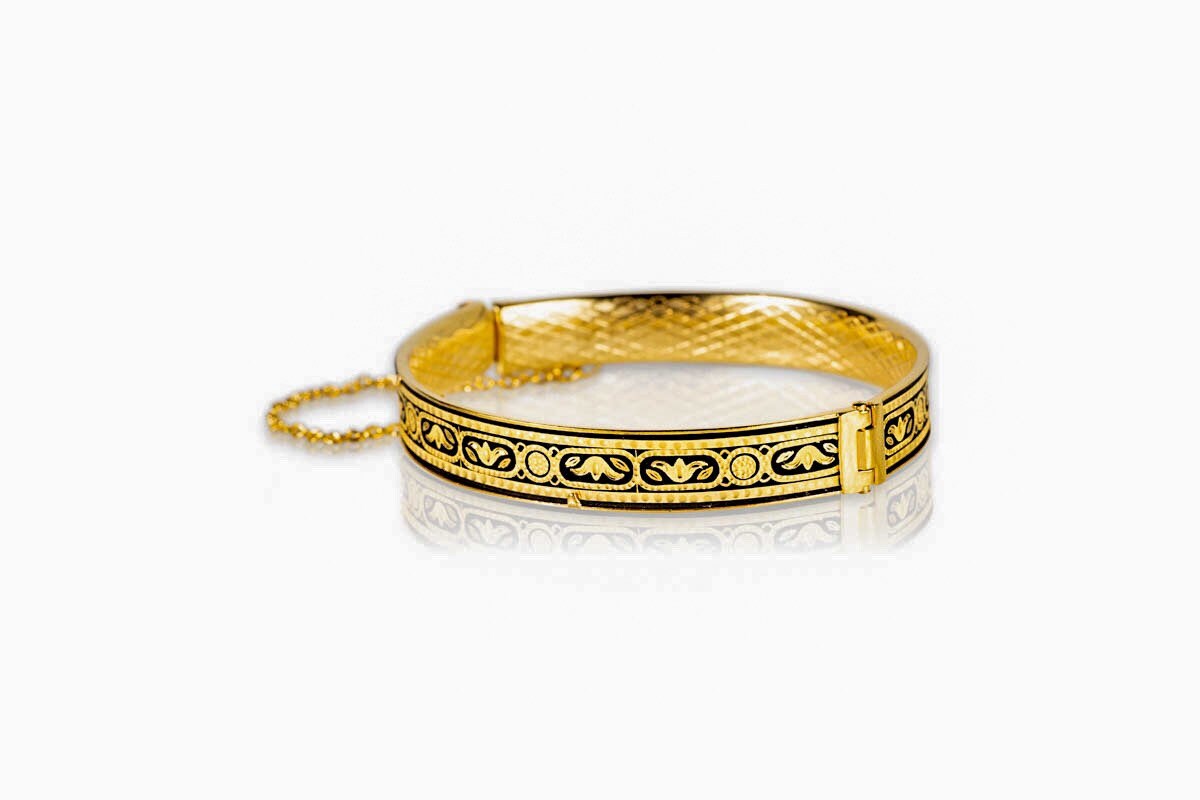 Bracelet En Or De Tolède Vintage - Style Ancien - Occasion En Bon état