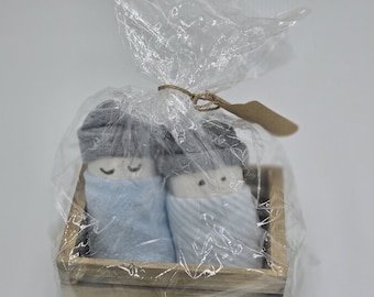 Diaper Baby Gift Set – Adorable Baby Shower Gift (Set of 2)