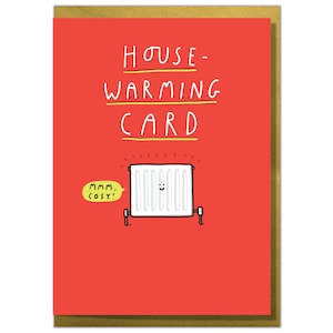 House-Warming Card. Funny New Home Card