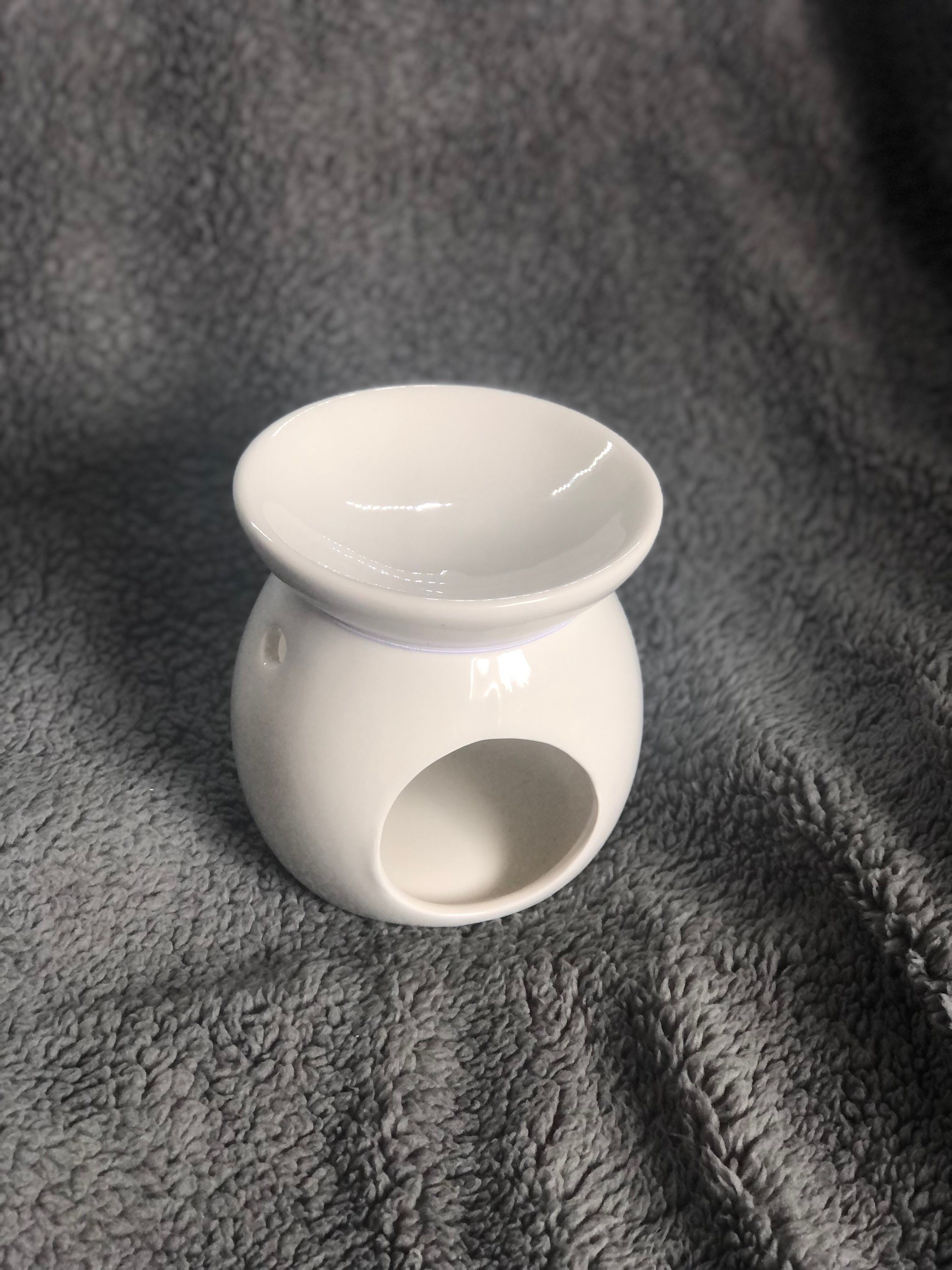 Wax melter Wax burner 10cm dish wax melter Ceramic Etsy