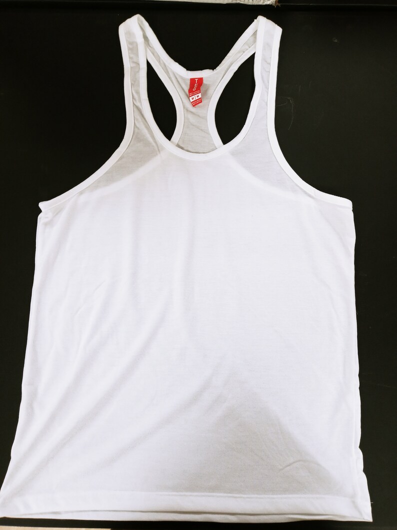 Sublimation Tank Top 100 Polyester Men's and Etsy