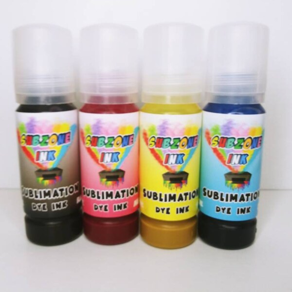 SubZone Ink Eco Tank Flaschen (70ml) CMYK