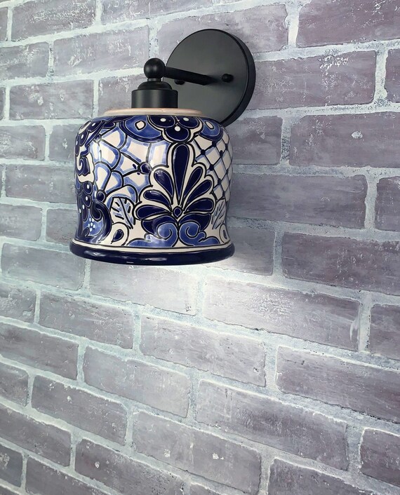 Vintage ceramic wall on sale sconce