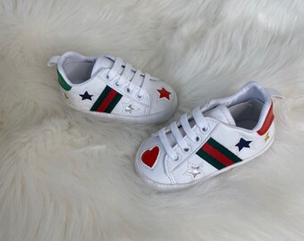 Gucci Crib Shoes Etsy