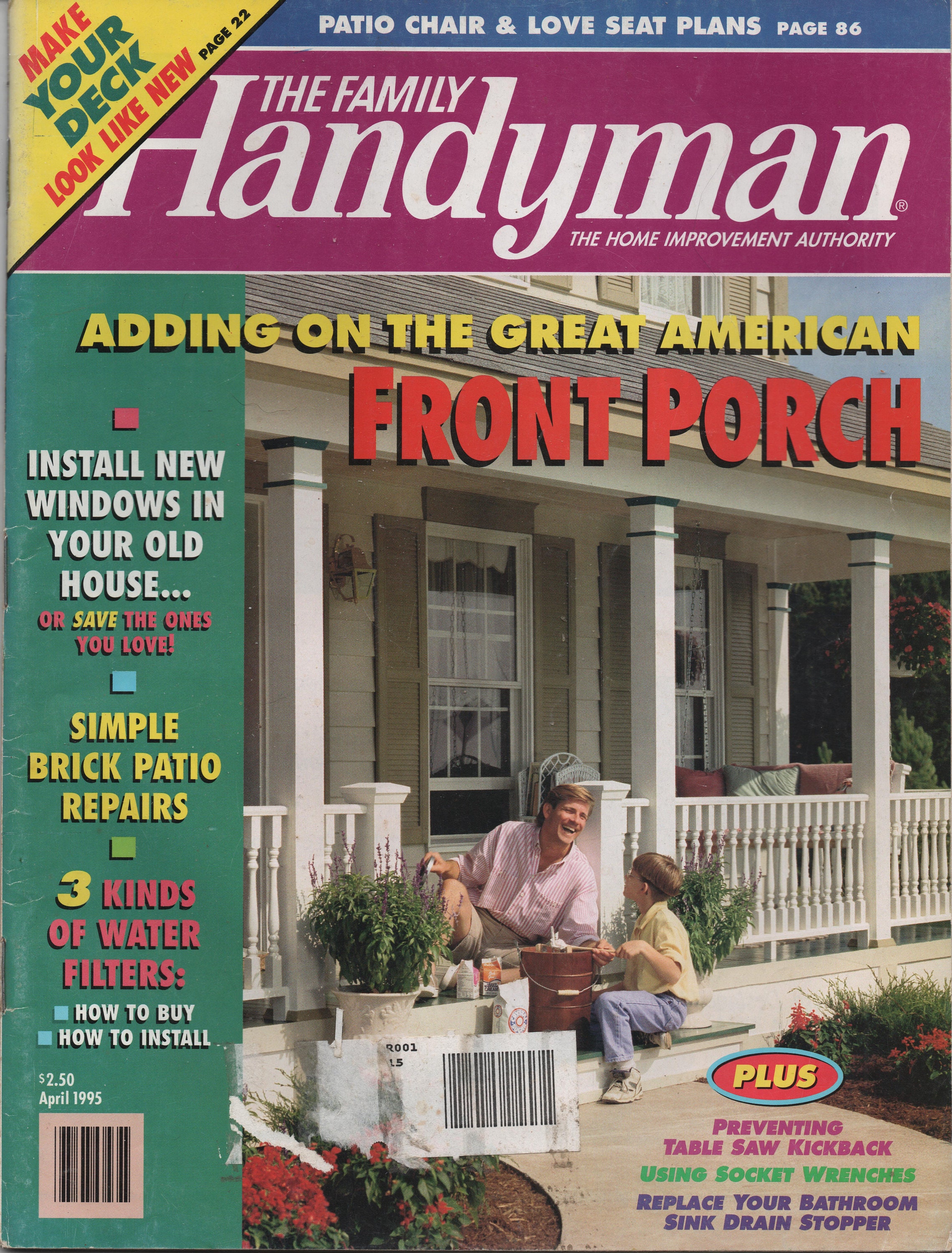 The Family Handyman Magazine April 1995 Front Porch Windows - Etsy