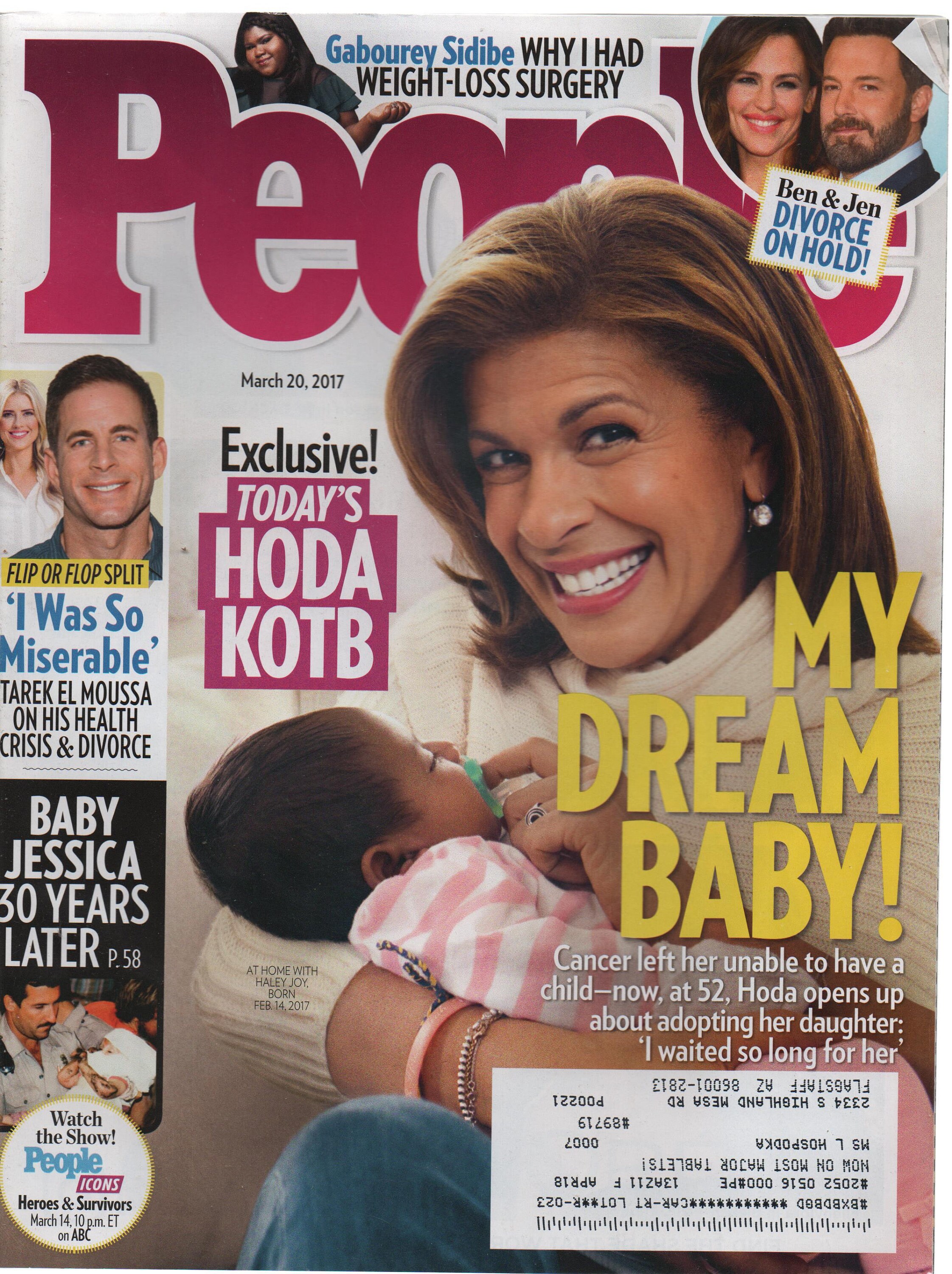 People Magazine March 20 27 2017 good shape Bachelor J. Etsy