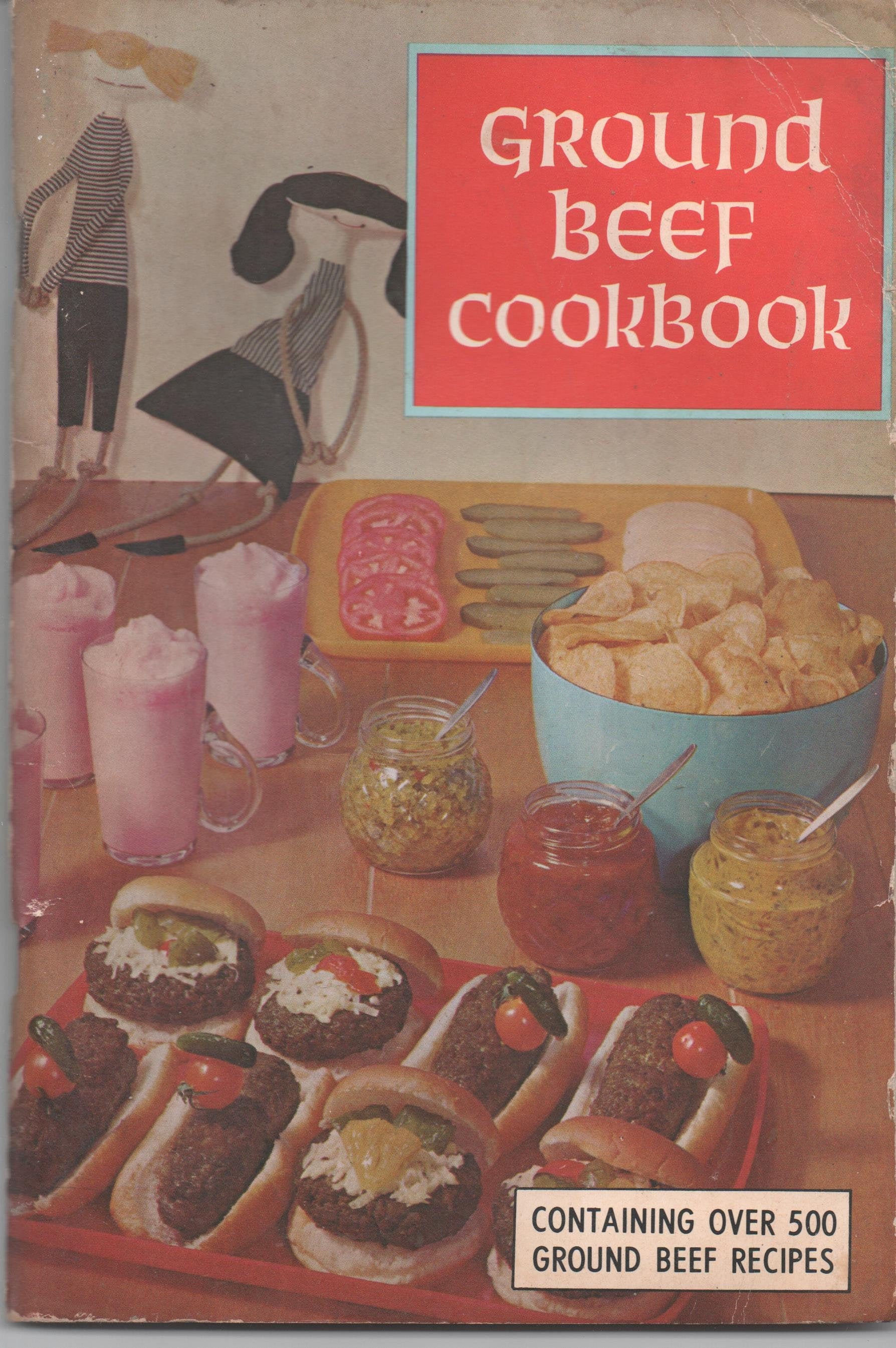 Ground Beef Cookbook Favorite Recipes Press 1967 Paperback Etsy