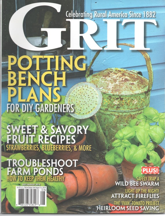 Grit Magazine July August November December 2018 Good Etsy
