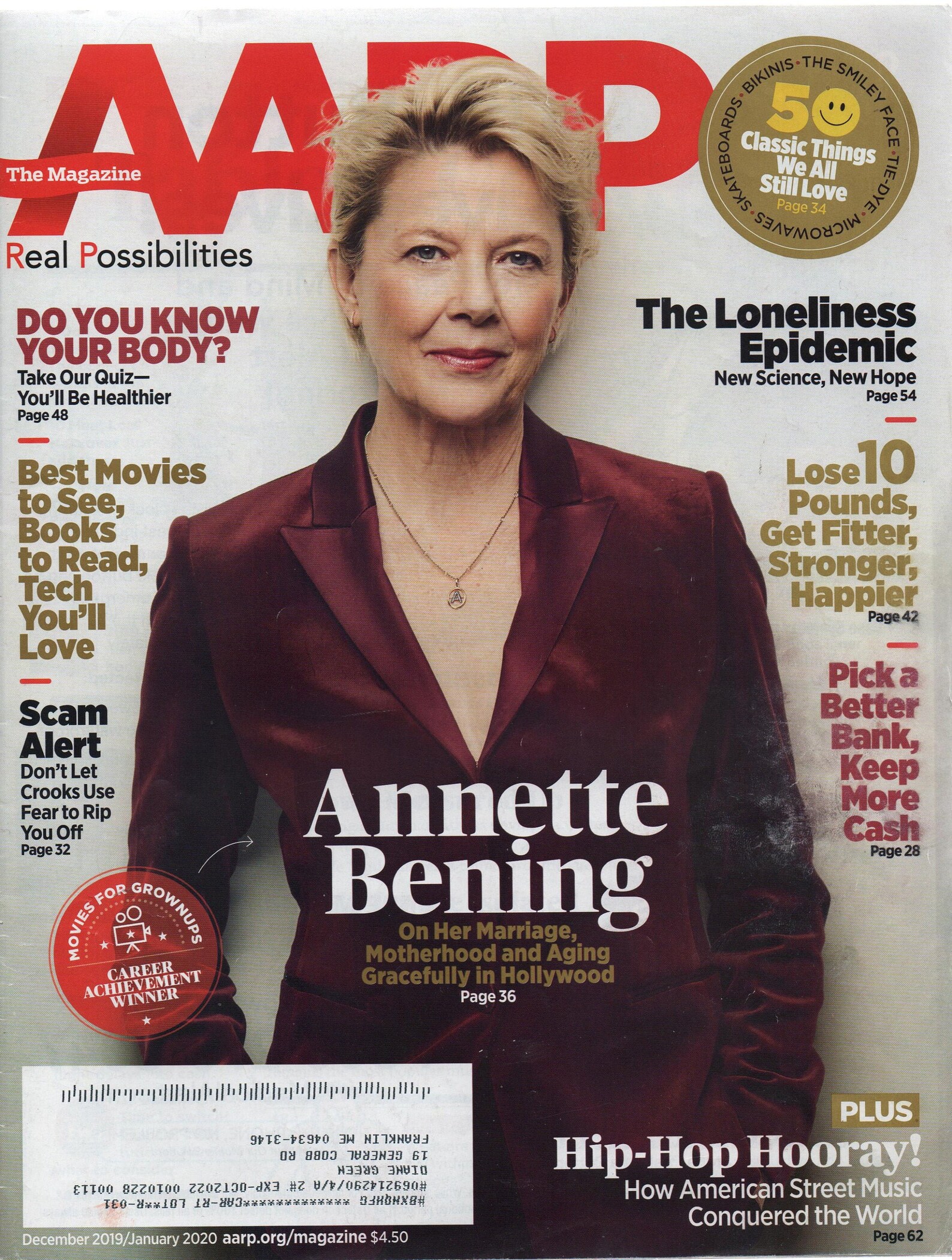 AARP Magazine October/November December 2019/January 2020 Etsy