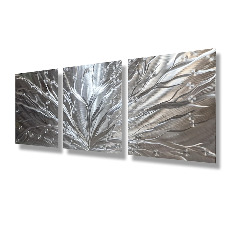 Metal Wall Art, Tree of Life, Modern Art, Gallery Art Set, Wall Panels