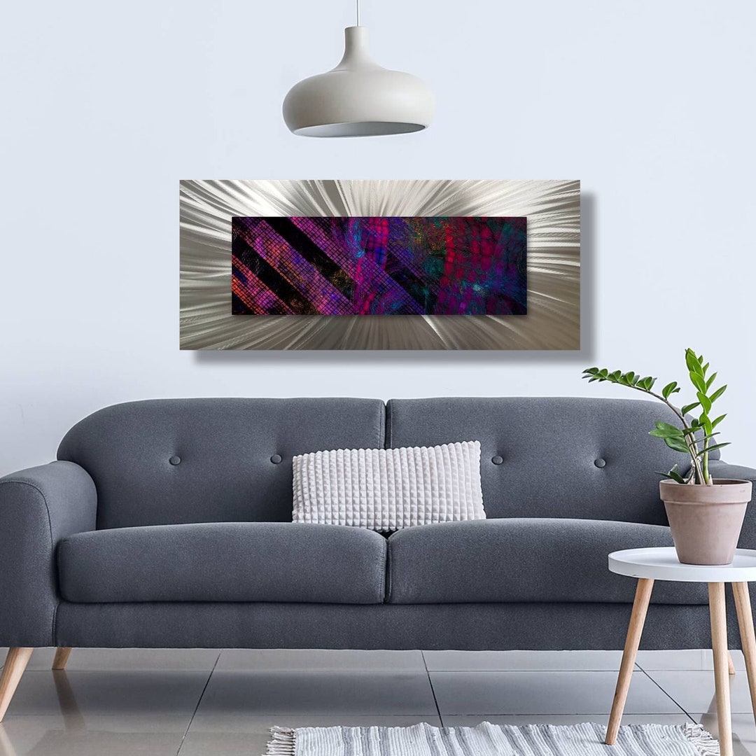 Extra Large Wall Art Above Bed Decor, Large Abstract Art, Wall