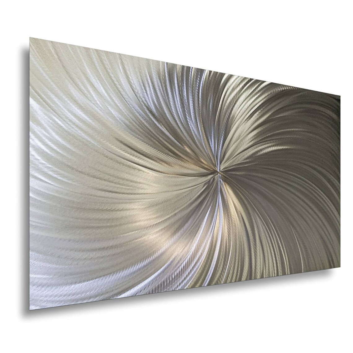 Silver Metal Wall Art Abstract Sculpture Large Wall Art Art Etsy