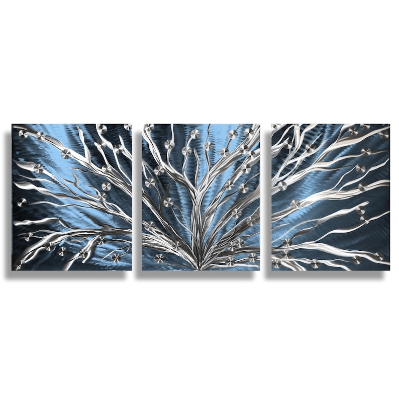 Metal Wall Art, Tree of Life, Modern Art, Gallery Art Set, Wall Panels