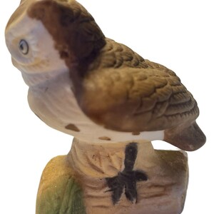 Vintage tiny 2.5” tall owl Figurine. Seems to be made of China