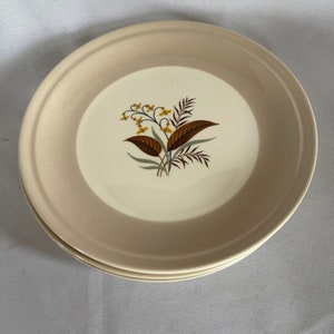 Cunningham & Pickett VOGUE Made in U.S.A. 8 1/4”. Dessert Plates (2).