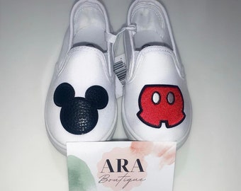 fórmula Investigación aliviar Mickey mouse vans - Etsy España