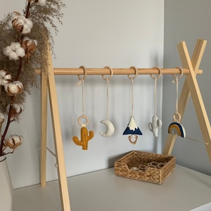 Baby gym toys Play gym toys Baby activity gym toys Wooden play gym toys Wood baby gym Baby shower gift