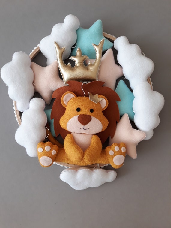 Lion baby mobile lion nursery lion king mobile jungle Etsy